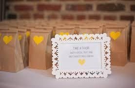sachet kraft bonbons pour cadeaux invites